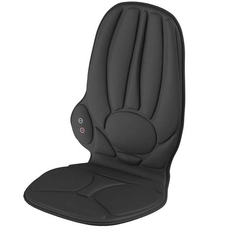 Gideon Vibrating Seat Cushion Back And Thigh Massager With Heat
