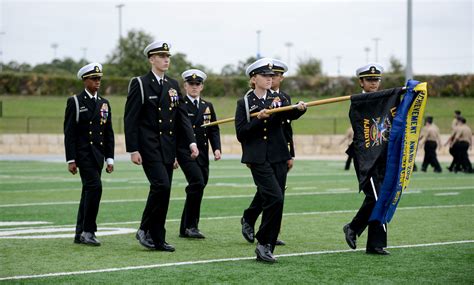 Lone Star Navy Jrotc Cadets Complete Annual Military Inspection Leander Isd News