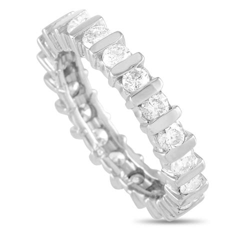 Lb Exclusive 18k White Gold 140 Ct Diamond Ring Only 1250 Usd White