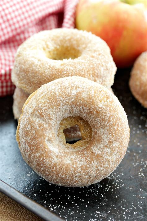 Baked Apple Cider Doughnuts Eat Drink Love