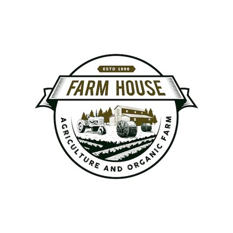 Premium Vector Farm House Logo Template Design