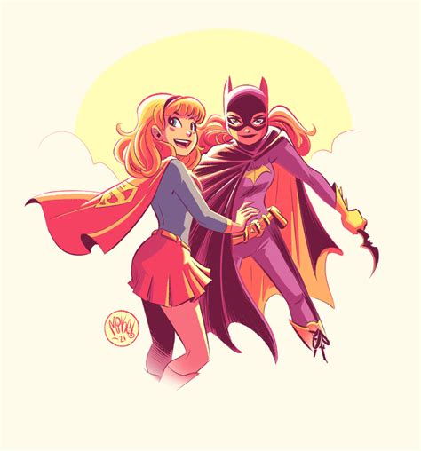 Supergirl And Batgirl Pp Telegraph