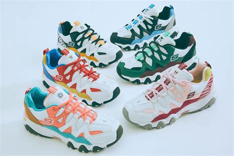 The d'lites 2 silhouette come in six the d'lites 2 silhouette come in six different colorways, drawing inspiration from a selection of popular one piece anime characters like: One Piece x Skechers Korea D'lites 2 collaboration - SOLE ...