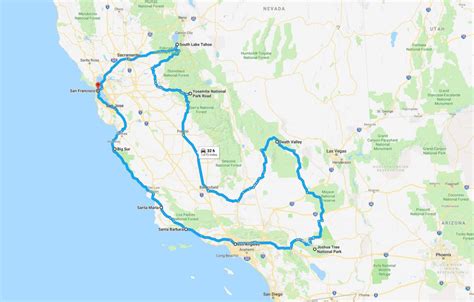 The Ultimate California Road Trip Itinerary The Planet D