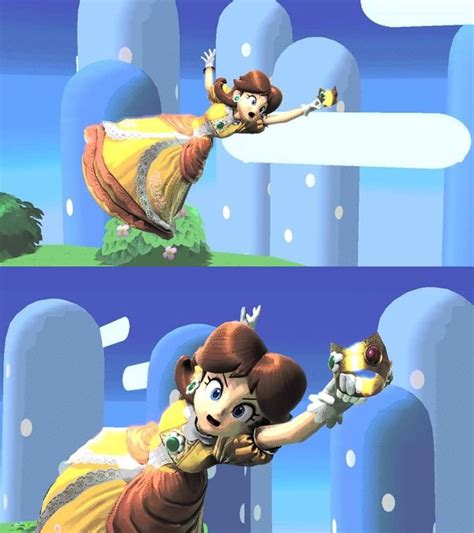 Daisy Is So Scared To Lose Her Crown 😨👑 Wearedaisy Princessdaisy Nintendoswitch