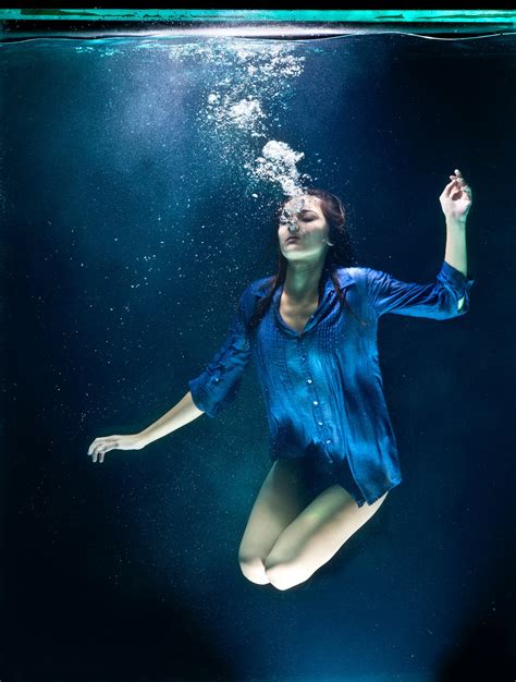Underwater Photography Of Woman · Free Stock Photo