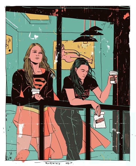 Supercorp Fanart Collection Supergirl Comic Fan Art Cute Lesbian
