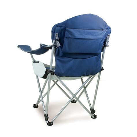 Picnic Time Navy Steel Folding Camping Chair In The Beach And Camping Chairs Department At