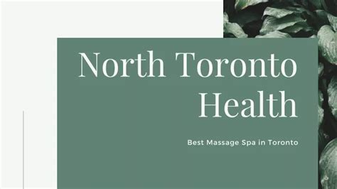 Ppt Why Choose North Toronto Health For Your Acupuncture Appointment Powerpoint Presentation