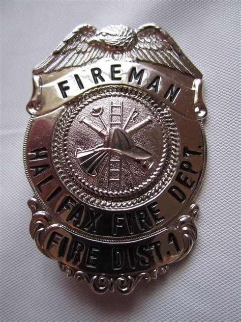 Us State Of Florida City Of Halifax Fire Department Badge