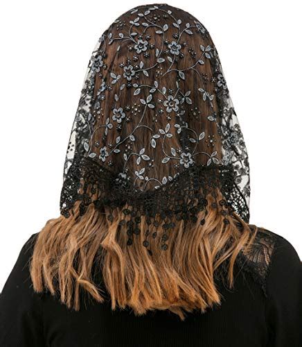 Pamor Triangle Lace Veil Mantilla Cathedral Head Covering Chapel Veil