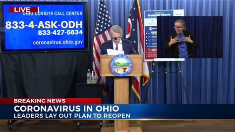 Coronavirus In Ohio Monday Update Gov Dewine Expected To Discuss Plan