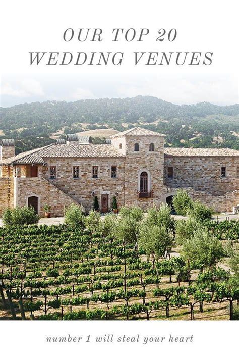 Top 20 Most Beautiful Wedding Venues in the US | Beautiful wedding