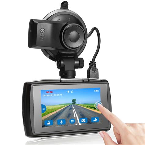 Car Dash Camera Z Edge T3 Touch Screen Dash Cam With Gps 30 Inch