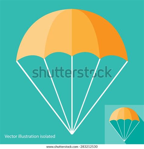 Parachute Icon Stock Vector Royalty Free 283212530