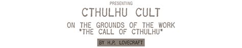 Cthulhu Cult Cgi Unreal Engine Short Film On Behance