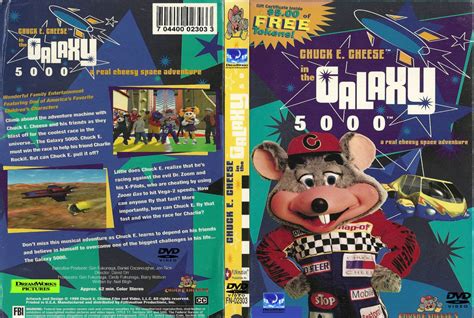 Chuck E Cheese In The Galaxy 5000 1999 Dvd Cover By Itschucke On Deviantart