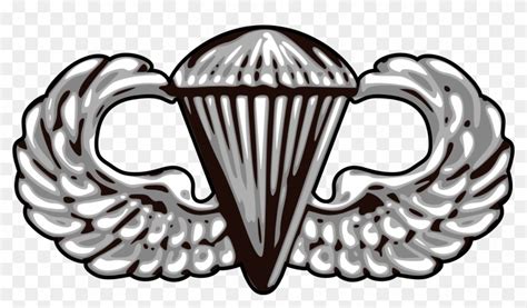 Airborne Basic Jump Wings Badge Patch Surplus Equipment Collectables And Art