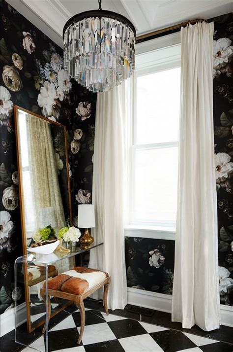 The hardest part was done already.the wallpaper had been hung in the dining room by the previous owners. Baby Rooms, Bathrooms and Boudoir Wallpaper — Tassels ...