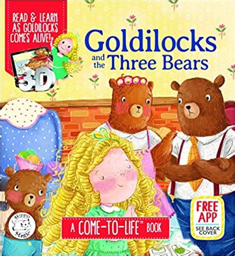 Come To Life Book Goldilocks And The Three Bears Diskontobooks