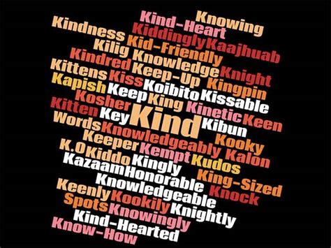 Longest List Of Positive Words That Start With K Sign Meaning