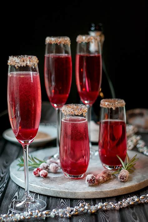 We've got festive spritzes and luscious stirred cocktails, the very best eggnog, martinis, and more. Holiday Cranberry Mimosa Recipe ~ Cooks With Cocktails