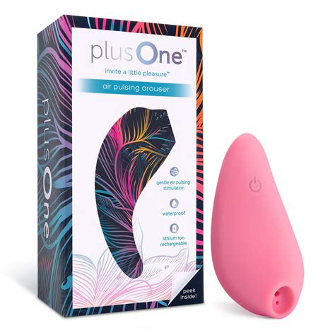 Plusone Air Pulsing Arouser Clitoral Stimulator Vibrator Pink Walmart Com