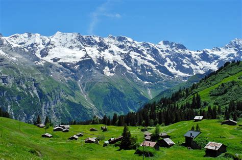High Mountains Of The Alps Image Free Stock Photo