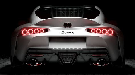 🔥 Download Wallpaper Id Toyota Supra Sportscar White Rear By