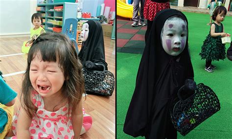 Kid Wins Halloween And Scares All Her Friends With This No Face