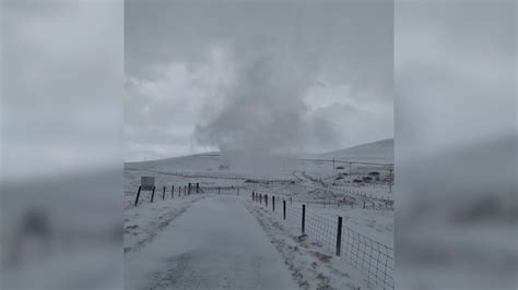 ¿alguna Vez Has Visto Un Tornado De Nieve Videos De The Weather Channel
