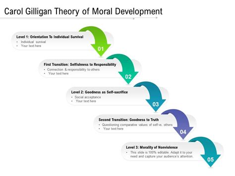 Carol Gilligan Theory Of Moral Development Presentation Graphics