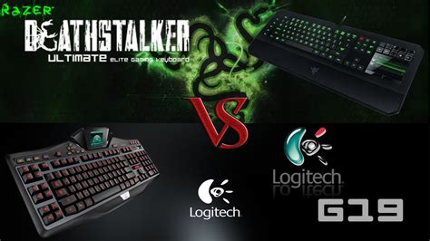 Razer Deathstalker Ultimate Vs Logitech G19 Gaming