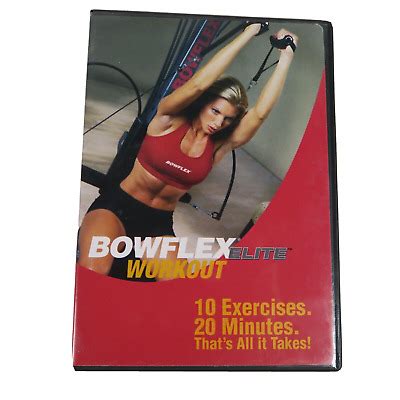 Bowflex Elite Workout Exercises Minutes Instructional DVD Nautilus EBay