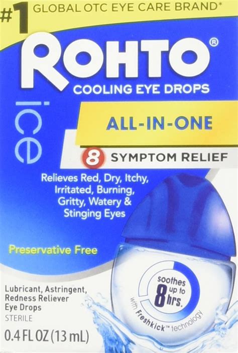 ROHTO V ICE REDNESS RELF DROPS 13 ML Amazon de Drogerie Körperpflege