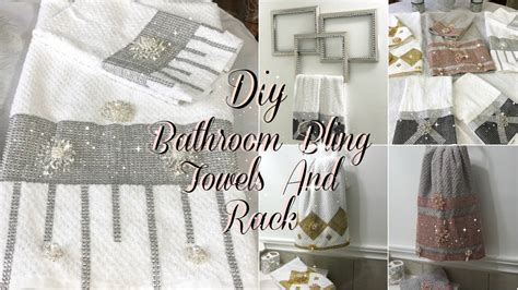 Decorative bathroom towels are part of the showcase, but only if they are out on display. BATHROOM DECOR IDEAS | DIY GLAM DECORATIVE TOWELS | DIY ...