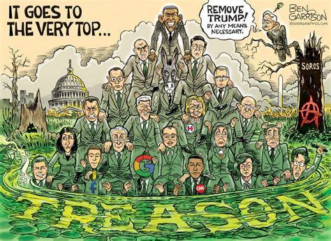 Treason Swamp Ben Garrison Cartoon Republican Win Daily