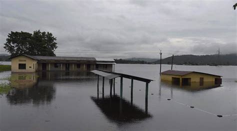 Assam Flood Situation Grim Seven More Die Toll Rises To 32 India News The Indian Express