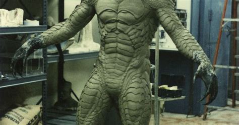 Steve Wang Matt Rose S Gillman Monster Suit Sculpture Based On Stan Winston S Design Stan