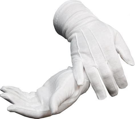 White Long Sure Grip Gloves G 107