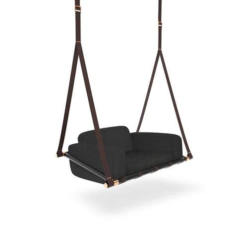 See more ideas about chic chair, chair, furniture. Leather Swing Seats Adding Chic of Modern Hanging Chairs ...