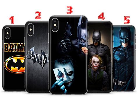 Batman Phone Case Cover For Iphone 12 11 X Xs Xr Se2020 8 7 6 Etsy