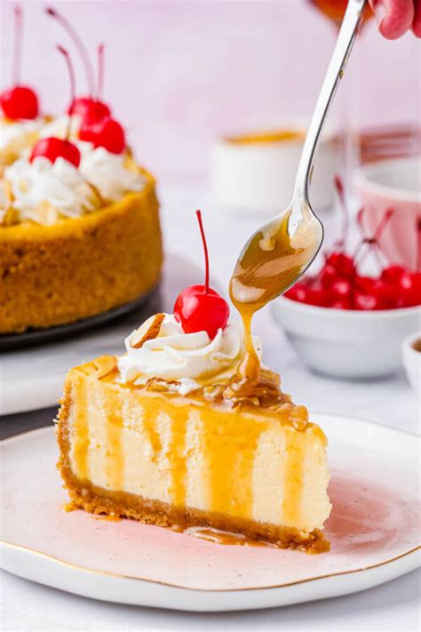 Almond Amaretto Cheesecake Recipe The Novice Chef