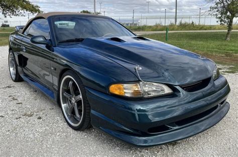 For Sale 1994 Ford Mustang Gt Steeda Q Convertible 02 Deep Forest