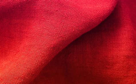 Vz41 Fabric Red Texture Pattern Background Wallpaper