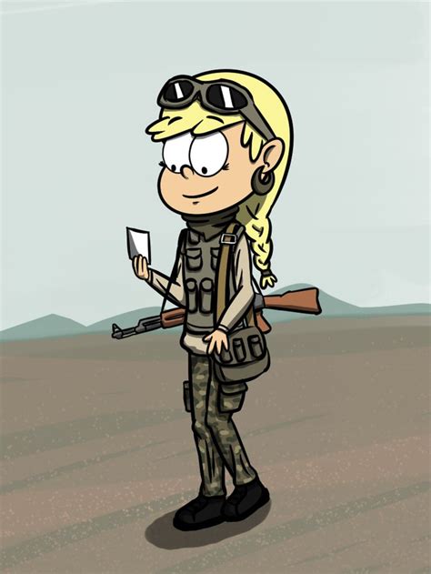 Pin By Hannah Pessin On Leni The Loud House Fanart Girls Frontline Cartoon