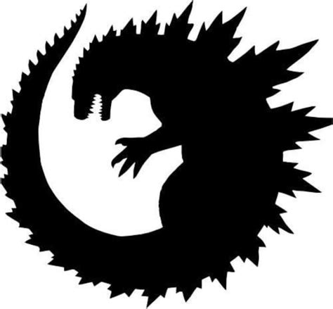 Godzilla Vinyl Decal Sticker Bumper Car Truck Window Etsy