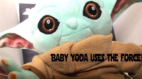 Baby Yoda Uses The Force Baby Yoda The Series E1 Youtube