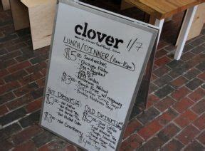 Maybe you would like to learn more about one of these? Clover Food Lab - Zagat Review | Cambridge restaurants ...