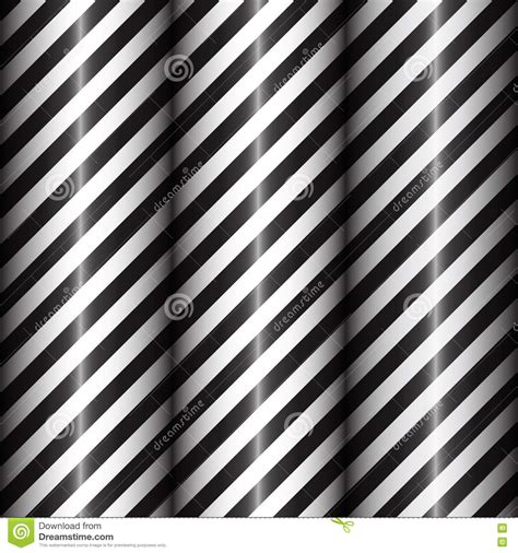 Abstract Geometric Lines With Black And White Diagonal